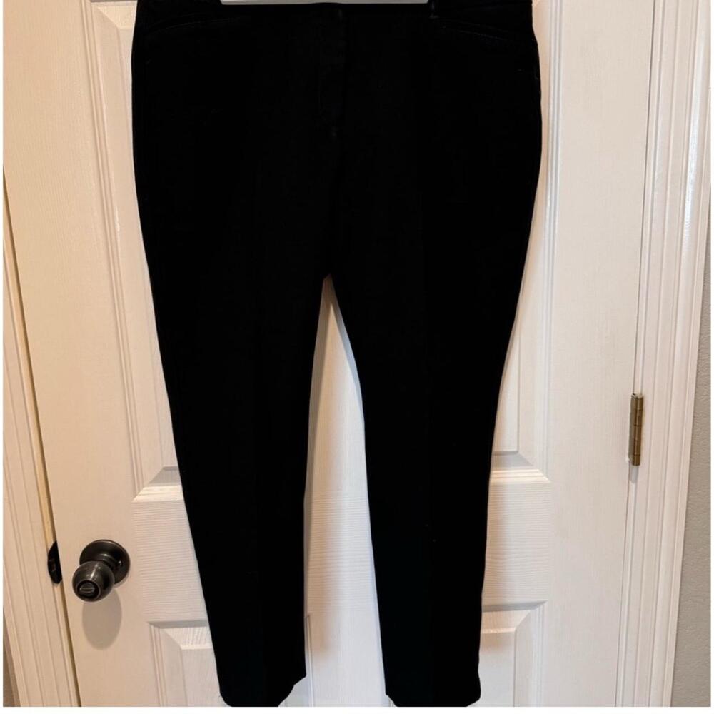 White House Black Market 12P Black Slim Ankle Pants Professional Workwear - Picture 9 of 15